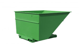 Tippcontainer - 3000 L, Grön