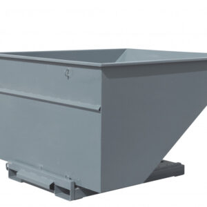 Tippcontainer - 3000 L, Grå