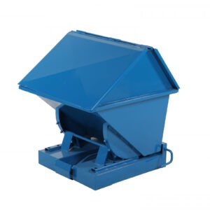 Tippcontainer med lock - 200 L