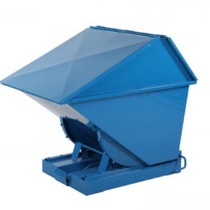 Tippcontainer med lock - 400 L