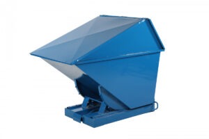 Tippcontainer med lock 750 L