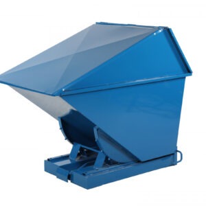 Tippcontainer med lock 750 L
