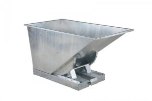 Tippcontainer 600 L Galvaniserad