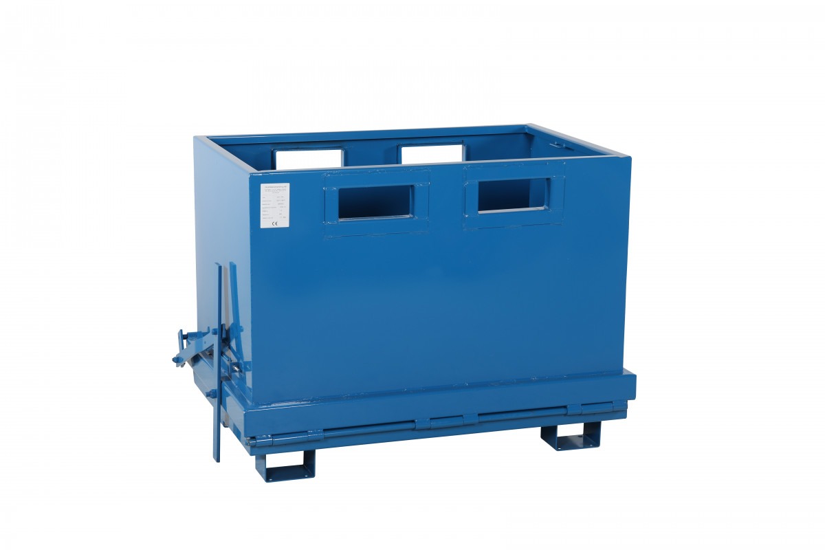 Bottentömmande container - 700 L, 800 KG