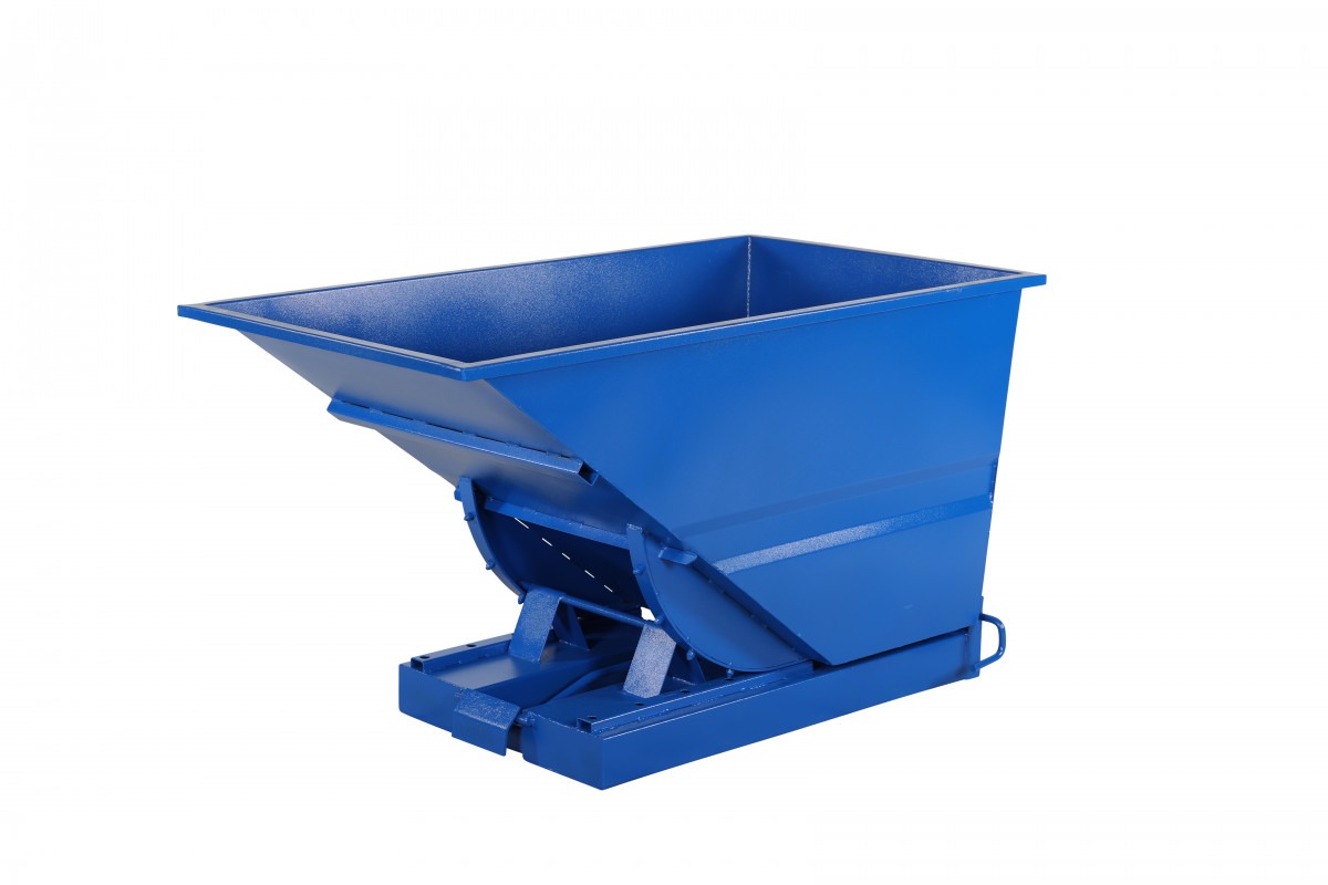 2019050060-002_fullsize Tippcontainer Light - 1100 L, Blå