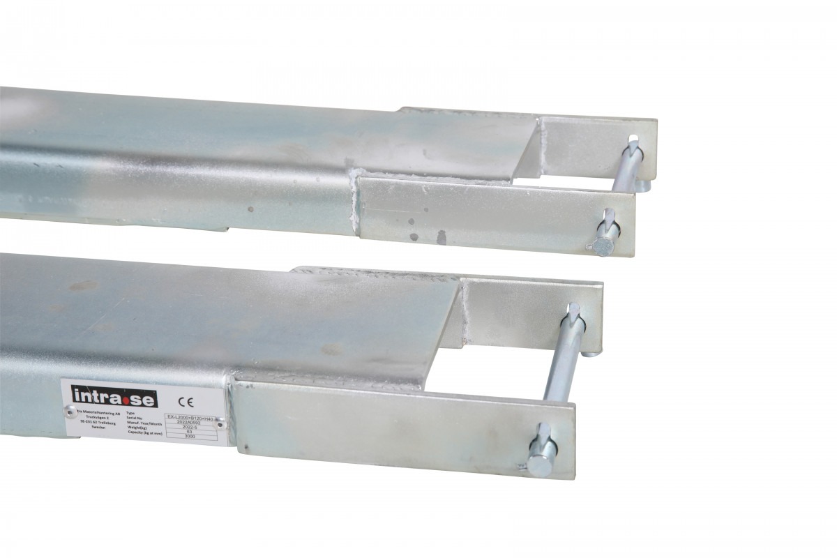 2520032220-003_fullsize Förlängningsgafflar Galvaniserade 2200x125x50 - 4 ton